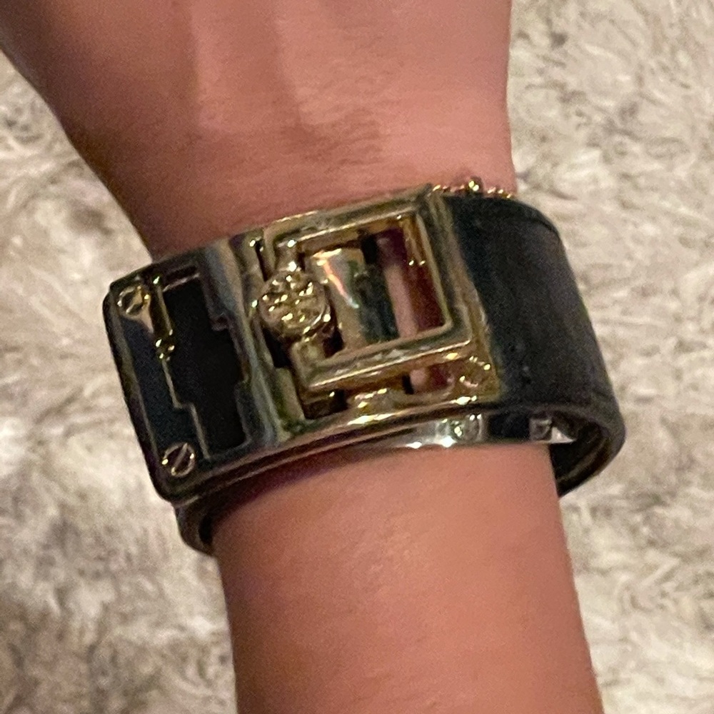 Tory Burch Black leather Bracelet